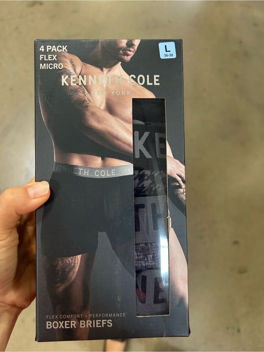 Kenneth Cole Flex micro Boxer Briefs 4 pack